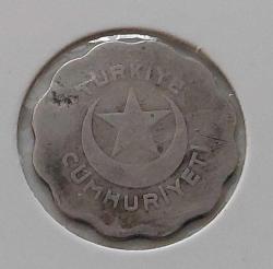 1940 PAPATYA TIRTIKLI NİKEL 1 KURUŞ ORİJİNAL ÇOK TEMİZ 1BCD2AA NADİR TARİHLİSİ