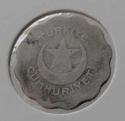 1940 PAPATYA TIRTIKLI NİKEL 1 KURUŞ ORİJİNAL ÇOK TEMİZ 1BCD2AA NADİR TARİHLİSİ