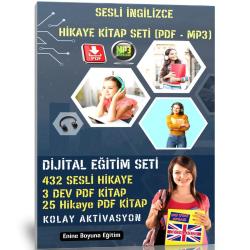 İngilizce Hikâye Sesli Kitap Seti (PDF-MP3-Audio)