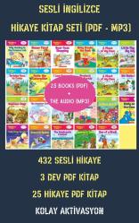 İngilizce Hikâye Sesli Kitap Seti (PDF-MP3-Audio)