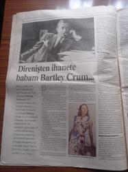 Cumhuriyet Dergi Gazetesi - 8 Haziran 1997 - Sayı 585 - Direnişten İhanete Babam Bartley Crum - Saint Joseph Fransız Lisesi - Heykelden Bir Sınıf - Bütün Kimliklere İnat Travesti - Demet Demir - Genco Erkal - Kadın Düşmanı Sözlükten - Moliere - Emile Zola - Baudelaire - Casanova - Stendhal