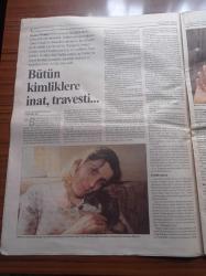 Cumhuriyet Dergi Gazetesi - 8 Haziran 1997 - Sayı 585 - Direnişten İhanete Babam Bartley Crum - Saint Joseph Fransız Lisesi - Heykelden Bir Sınıf - Bütün Kimliklere İnat Travesti - Demet Demir - Genco Erkal - Kadın Düşmanı Sözlükten - Moliere - Emile Zola - Baudelaire - Casanova - Stendhal