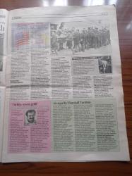 Cumhuriyet Ekonomi Gazetesi - 2 Haziran 1997 - Sayı 32 - Sümerbank'ın Genel Müdürü Şükrü Karahasanoğlu Özelleştirmeye Sorunsuz Girdik - Güneydoğu'ya Hayalî Paket - Sam Amca'dan Marshall Masalı - Yaşamın Ağır Bedeli Faturalar - Emeklilik Yaşı Ömür İle Yarışıyor - Tekerlekler Üstünde Turizm ve Tatil