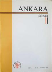 Ankara Dergisi Cilt 2 Sayı 5 Temmuz 1993