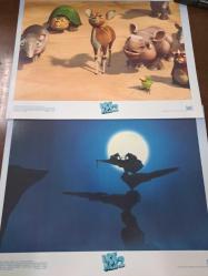 Orijinal Amerikan Baskı - Ice Age 2 ( Buz Devri 2 )  Filmi  - Lobi Kart Seti  - Lobby Cards Set - Released By Twentieth Century Fox - 9'lu Set