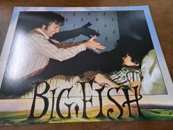 Orijinal Amerikan Baskı - Big Fısh  ( Büyük Balık )  Filmi  - Lobi Kart Seti  - Lobby Cards Set - 7'li Set
