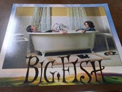 Orijinal Amerikan Baskı - Big Fısh  ( Büyük Balık )  Filmi  - Lobi Kart Seti  - Lobby Cards Set - 7'li Set