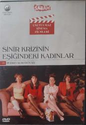 SİNİR KRİZİNİN EŞİĞİNDEKİ KADINLAR   DVD  ORJİNAL FİLM  DVD ( 19663