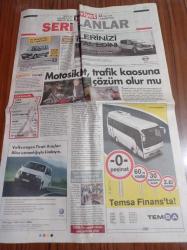 Hürriyet Seri İlanlar Gazetesi - 22 Mart 2008 - Motosiklet Trafik Kaosuna Çözüm Olur Mu - Yeni Öğrenenler İçin Parmak Motorlar Fuarda Görücüye Çıktı - Emlak Pazarlama Satış - İş Makinaları - Emlak İlanlarında Fotoğraflı Dönem - Nissan - Volkswagen Ticari Araçları Altur Uzmanlığıyla Kiralayın - Peugeot Partner