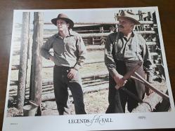 Amerikan Orijinal Baskı - Legends  of the fall ( Sonbahar Efsaneleri ) Filmi  - Lobi Kart Seti  - Lobby Cards Set - Lıtho. In U.S.A - 8'li Set