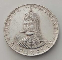 Efemera - 1971 MALAZGİRT ZAFERİNİN 900.YILI ALPARSLAN ORİJİNAL GÜMÜŞ 50 LİRA HATIRA PARASI ÇİL-ÇİLALTI M2AA1L NADİR - kitantik - kitaLog