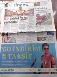Milliyet Cumartesi Gazetesi - 19 Temmuz 2003 - Sinemis Candemir Fotoğrafı - Şiddetin Ve Uyuşturucunun Kenti Rio De Janerio- Nu Teras - Mutfağın Yeni Hakimi Okullu Kadın Aşçılar - Murat Evgin Türk Usulü Rock Müzik Yapıyorum -Yayın Yönetmenliğini Celal Başlangıç'ın Üstlendiği Beyoğlu Gazetesi 25 Temmuz'da Piyasaya Çıkıyor - Deniz Türkali - Cezmi Ersöz -
