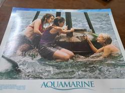 Amerikan Orijinal Baskı - Aouamarine  -  ( Denizden Gelen Kız) Filmi  - Lobi Kart Seti  - Lobby Cards Set - Released By Twentieth Century Fox - 8'li Set