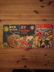 Samim Utkun kapaklı Jules Verne kitapları (1968-1969)