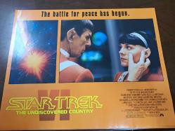 Amerikan Orijinal Baskı - Star Trek -  ( Uzay Yolu  ) Filmi  - Lobi Kart Seti  - Lobby Cards Set - William Shatner - Leonard Nimoy - James Doohan - David Warner - Mark Rosenthal - 6'lı Set