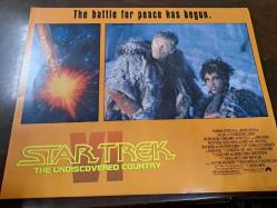 Amerikan Orijinal Baskı - Star Trek -  ( Uzay Yolu  ) Filmi  - Lobi Kart Seti  - Lobby Cards Set - William Shatner - Leonard Nimoy - James Doohan - David Warner - Mark Rosenthal - 6'lı Set