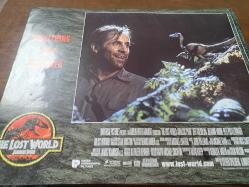 Amerikan Orijinal Baskı - The Lost World Jurassıc Park  -  ( Kayıp Dünya ) Filmi  - Lobi Kart Seti  - Lobby Cards Set - Michael Lantıerı - John Williams - Michael Kahn - Rick Carter- 7'li Set