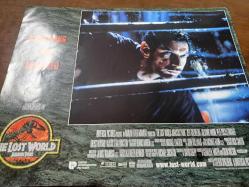 Amerikan Orijinal Baskı - The Lost World Jurassıc Park  -  ( Kayıp Dünya ) Filmi  - Lobi Kart Seti  - Lobby Cards Set - Michael Lantıerı - John Williams - Michael Kahn - Rick Carter- 7'li Set