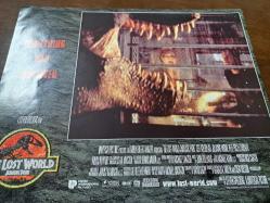 Amerikan Orijinal Baskı - The Lost World Jurassıc Park  -  ( Kayıp Dünya ) Filmi  - Lobi Kart Seti  - Lobby Cards Set - Michael Lantıerı - John Williams - Michael Kahn - Rick Carter- 7'li Set
