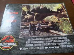 Amerikan Orijinal Baskı - The Lost World Jurassıc Park  -  ( Kayıp Dünya ) Filmi  - Lobi Kart Seti  - Lobby Cards Set - Michael Lantıerı - John Williams - Michael Kahn - Rick Carter- 7'li Set