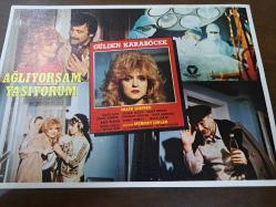 Ağlıyorsam Yaşıyorum Filmi  - Lobi Kart Seti  - Lobby Cards Set - Salih Kırmızı  - Suzan Avcı - Atilla Ergun - Ihsan Baysal - Hakki Kıvanç - Yıldırım Gencer - Sami Hazinses- Baki Tamer - Pınar Özekit- Mehmet Dinler - Gülden Karaböcek- 8'li Set