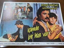 İçimde Bir His Var Filmi  - Lobi Kart Seti  - Lobby Cards Set - Ferdi Tayfur- Necla Nazır - İhsan Baysal- Fatoş Çelik- Mümtaz Alpaslan - Tuğba Tayfur- Funda Tayfur- Mahmut Demir - 8'li Set