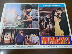 Merhamet Filmi  - Lobi Kart Seti  - Lobby Cards Set - Küçük Emrah- Oya Akdoğan- Mahmut Cevher- Temel Gürsu- Erdoğan Tünaş - 8'li Set