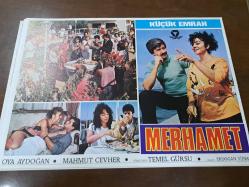 Merhamet Filmi  - Lobi Kart Seti  - Lobby Cards Set - Küçük Emrah- Oya Akdoğan- Mahmut Cevher- Temel Gürsu- Erdoğan Tünaş - 8'li Set