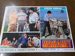 Merhamet Filmi  - Lobi Kart Seti  - Lobby Cards Set - Küçük Emrah- Oya Akdoğan- Mahmut Cevher- Temel Gürsu- Erdoğan Tünaş - 8'li Set