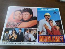 Merhamet Filmi  - Lobi Kart Seti  - Lobby Cards Set - Küçük Emrah- Oya Akdoğan- Mahmut Cevher- Temel Gürsu- Erdoğan Tünaş - 8'li Set