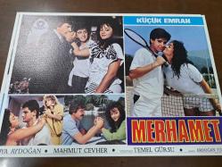 Merhamet Filmi  - Lobi Kart Seti  - Lobby Cards Set - Küçük Emrah- Oya Akdoğan- Mahmut Cevher- Temel Gürsu- Erdoğan Tünaş - 8'li Set