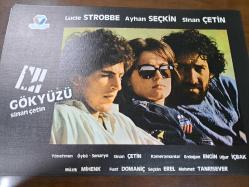 Gökyüzü  Filmi  - Lobi Kart Seti  - Lobby Cards Set - Sinan Çetin- Lucie Strobbe - Ayhan Seçkin- Erdoğan Engin- Seçkin Erel - 8'li Set