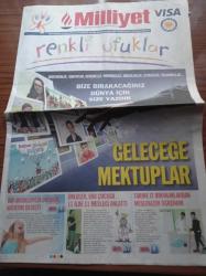 Milliyet Renkli Ufuklar Gazetesi - 23 Nisan 2011 - Öğretmenler Doktorlar Hemşireler Mühendisler Arkeologlar Sporcular Tasarımcılar Bize Bırakacağınız Dünya İçin Size Yazdık - Bir Ansiklopedi Okudum Hayatım Değişti - Ünlüler 600 Çocuğa 11 İlde 11 Mesleği Anlattı -  Tarihe İz Bırakanlardan Meslekleri Öğrendik - Çocuk Şenliği Bu Yıl Tam 27. Kez Düzenleniyor - Türkiye Eğitim Gönüllüleri Vakfı Genel Müdürü Nurdan Şahin