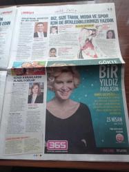 Milliyet Renkli Ufuklar Gazetesi - 23 Nisan 2011 - Öğretmenler Doktorlar Hemşireler Mühendisler Arkeologlar Sporcular Tasarımcılar Bize Bırakacağınız Dünya İçin Size Yazdık - Bir Ansiklopedi Okudum Hayatım Değişti - Ünlüler 600 Çocuğa 11 İlde 11 Mesleği Anlattı -  Tarihe İz Bırakanlardan Meslekleri Öğrendik - Çocuk Şenliği Bu Yıl Tam 27. Kez Düzenleniyor - Türkiye Eğitim Gönüllüleri Vakfı Genel Müdürü Nurdan Şahin