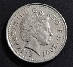 İNGİLTERE 5 PENCE 2007
