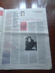 Cumhuriyet Kitap Gazetesi - 22 Nisan 2004- Sayı 740 - Selim İleri Her Roman Eksik Kalmıştır Ya Yarın Yapayalnız - Asuman Kafaoğlu Büke Pascal Bruckner'in Romanı Güzellik Hırsızlarını Değerlendiriyor- Enver Aysever'le Geç Kalmış Romantik Üzerine - Siyaset Felsefesi Sözlüğü - İnsancıl Hukuk Sözlüğü - Marksist Düşünce Sözlüğü