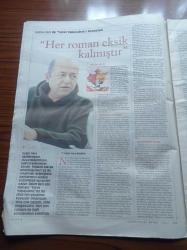 Cumhuriyet Kitap Gazetesi - 22 Nisan 2004- Sayı 740 - Selim İleri Her Roman Eksik Kalmıştır Ya Yarın Yapayalnız - Asuman Kafaoğlu Büke Pascal Bruckner'in Romanı Güzellik Hırsızlarını Değerlendiriyor- Enver Aysever'le Geç Kalmış Romantik Üzerine - Siyaset Felsefesi Sözlüğü - İnsancıl Hukuk Sözlüğü - Marksist Düşünce Sözlüğü