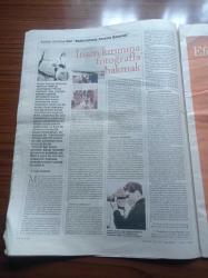 Cumhuriyet Kitap Gazetesi - 22 Nisan 2004- Sayı 740 - Selim İleri Her Roman Eksik Kalmıştır Ya Yarın Yapayalnız - Asuman Kafaoğlu Büke Pascal Bruckner'in Romanı Güzellik Hırsızlarını Değerlendiriyor- Enver Aysever'le Geç Kalmış Romantik Üzerine - Siyaset Felsefesi Sözlüğü - İnsancıl Hukuk Sözlüğü - Marksist Düşünce Sözlüğü