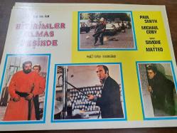 Bitirimler Elmas Peşinde Filmi  - Lobi Kart Seti  - Lobby Cards Set - Paul Smith - Michael Coby - 8'li Set