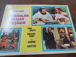 Bitirimler Elmas Peşinde Filmi  - Lobi Kart Seti  - Lobby Cards Set - Paul Smith - Michael Coby - 8'li Set