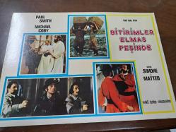 Bitirimler Elmas Peşinde Filmi  - Lobi Kart Seti  - Lobby Cards Set - Paul Smith - Michael Coby - 8'li Set