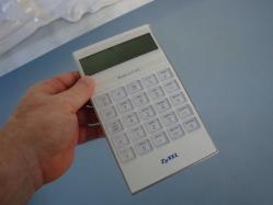 ZyXEL WORLDTIME LCD HESAP MAKİNESİ - 2. EL PROMO KOLEKSİYONLUK ÜRÜN