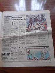 Cumhuriyet Kitap Gazetesi - 10 Eylül 1992 - Sayı 133 - Nursultan Nazarbayev - Şerif Mardin - Hain Astrologdan Burçlar - Pertev Naili Boratav - Askeri Hakim Bağımsız Mı- Aşık Olmak Ve Eşit Olmak-Zaman Zaman İçinde - Aşk Ve Eşitlik - İran'da Din Ve Sol