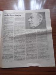 Cumhuriyet Kitap Gazetesi - 10 Eylül 1992 - Sayı 133 - Nursultan Nazarbayev - Şerif Mardin - Hain Astrologdan Burçlar - Pertev Naili Boratav - Askeri Hakim Bağımsız Mı- Aşık Olmak Ve Eşit Olmak-Zaman Zaman İçinde - Aşk Ve Eşitlik - İran'da Din Ve Sol