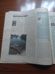 Cumhuriyet Kitap Gazetesi - 11 Nisan 1991 - Sayı 60 - Küskün Kahvenin Türküsü - Enver Paşa'nın Anıları - Türkiye'de Anayasalar - Çevre Turizmi İçin - Halikarnas Balıkçısı Fotoğrafı - Doğumunun 101. Yılında Balıkçı Dalgıçlar'la Yeniden Merhaba Diyor - Üç Kadın - Dönmeler - Şerif Mardin