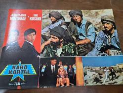 Kara Kartal Filmi  - Lobi Kart Seti  - Lobby Cards Set - Jean Claude Van Dame - Sho Kosugı - 6'lı Set