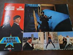 Kara Kartal Filmi  - Lobi Kart Seti  - Lobby Cards Set - Jean Claude Van Dame - Sho Kosugı - 6'lı Set