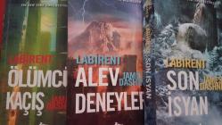 1 LABİRENT ALEV DENEYLERİ  2 SON İSYAN 3-ÖLÜMCÜL KAÇIŞ  ÜÇ KİTAP TAKIM