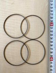 VİNTAGE 4 ADET İNCE METAL BİLEZİK HALİYLE SATILIKTIR