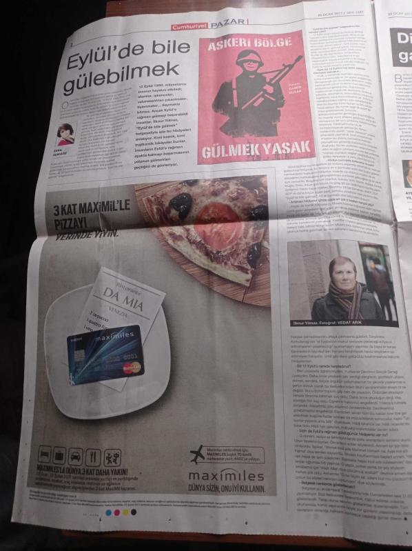 Cumhuriyet Pazar Gazetesi 30 Ocak 2011 Sayı 1297 İki Dilli  